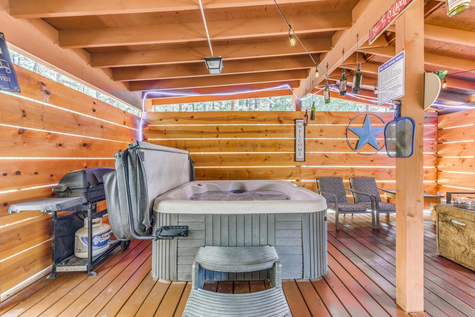 Ruidoso Cabin With Hot Tub - 2 Mi To Grindstone Lake Extérieur photo