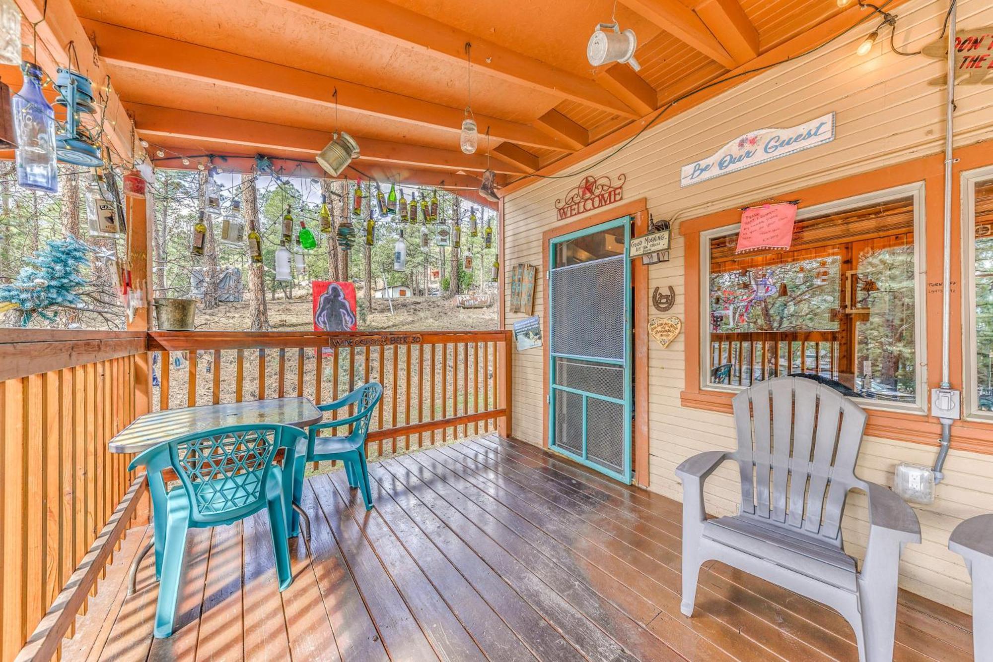 Ruidoso Cabin With Hot Tub - 2 Mi To Grindstone Lake Extérieur photo