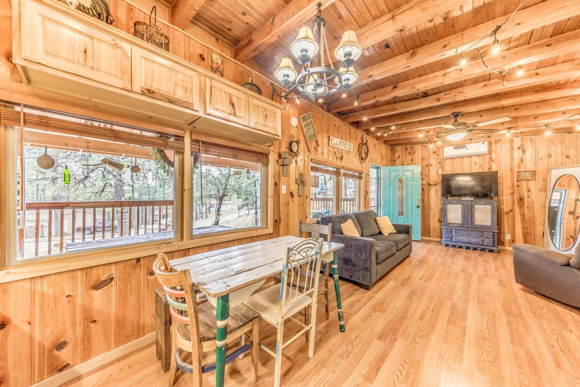 Ruidoso Cabin With Hot Tub - 2 Mi To Grindstone Lake Extérieur photo