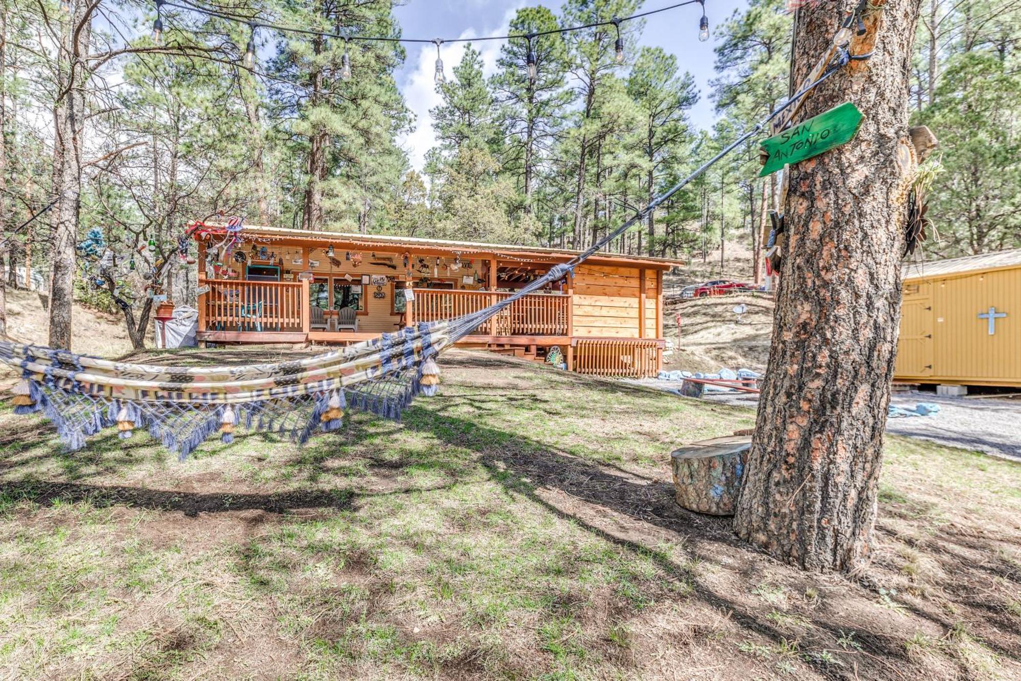 Ruidoso Cabin With Hot Tub - 2 Mi To Grindstone Lake Extérieur photo
